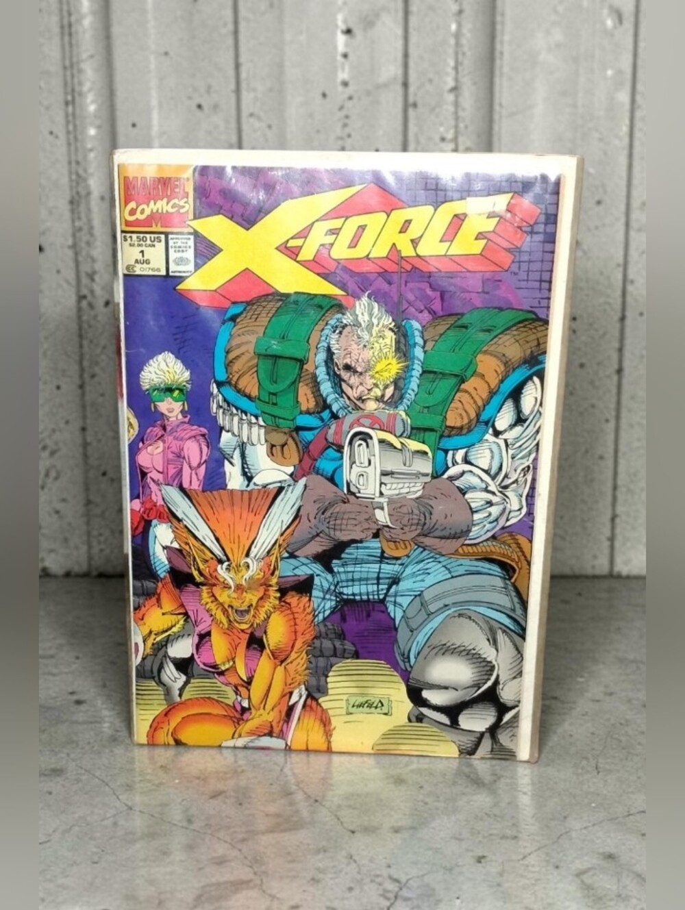 NWT Vintage Marvel Comics X-Force #1 (August 1991) Sealed In Original Sleeve
